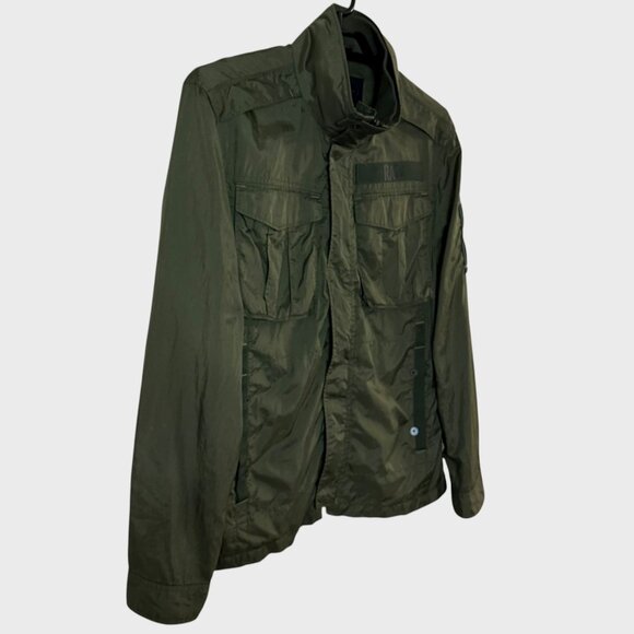 G-Star Raw Rovic Overshirt Lightweight Utility Military Jacket Green Men's Large - Picture 3 of 13